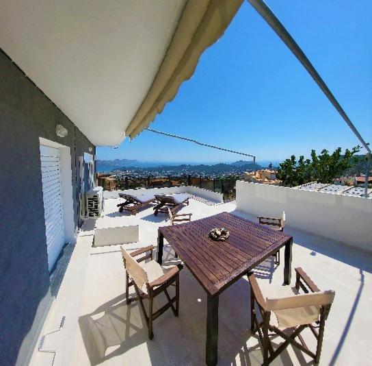 "Stergiou Luxury Apartments" Με Κοινη Πισινα Saronida Exteriör bild