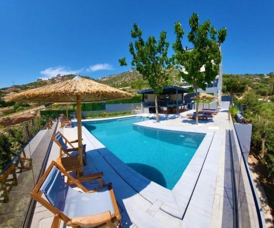 "Stergiou Luxury Apartments" Με Κοινη Πισινα Saronida Exteriör bild
