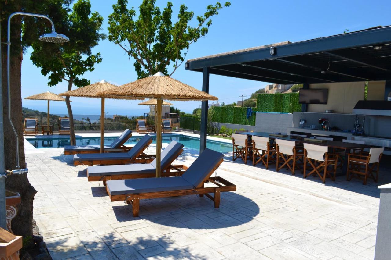 "Stergiou Luxury Apartments" Με Κοινη Πισινα Saronida Exteriör bild