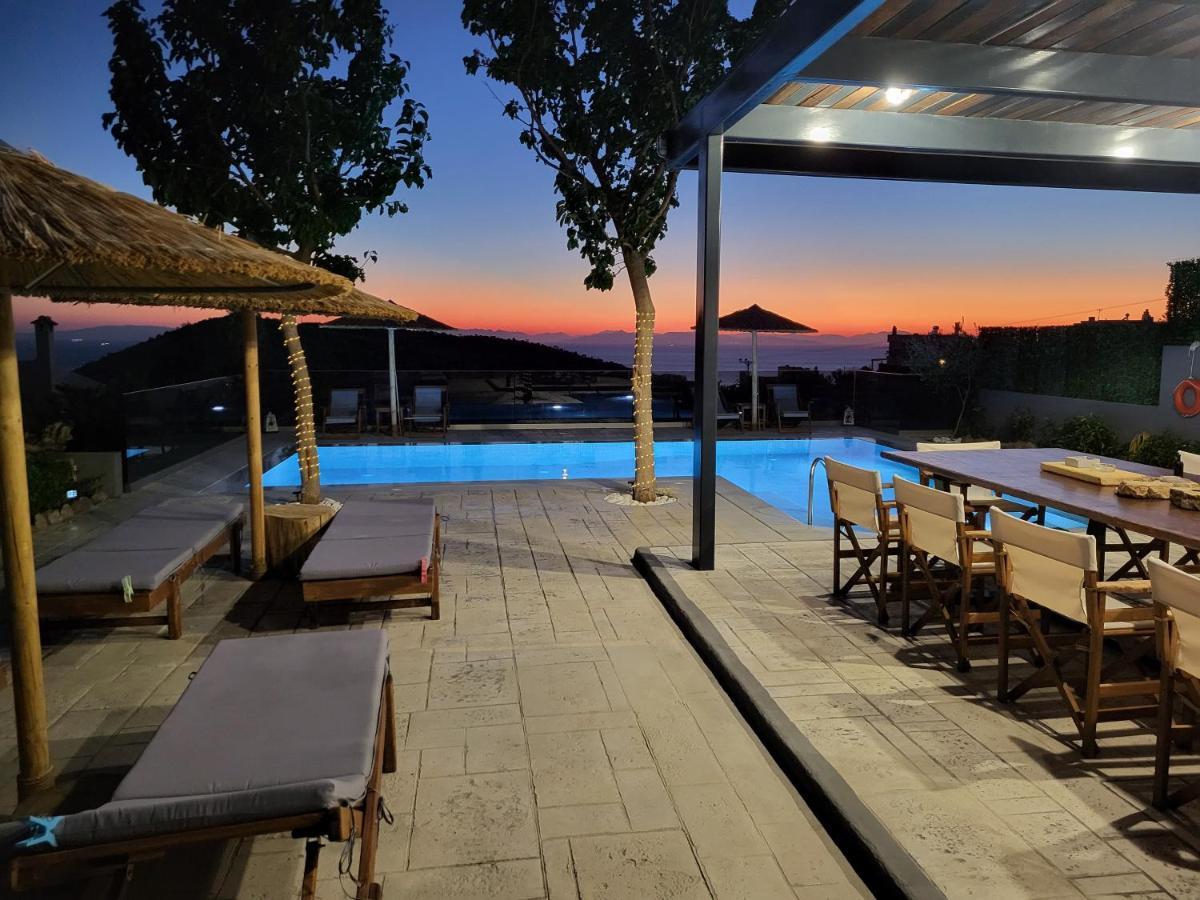"Stergiou Luxury Apartments" Με Κοινη Πισινα Saronida Exteriör bild